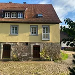 別荘 Idyllisches Reitlesmuehl Fuer 8 Personen In Der Rhoen Oberthulba